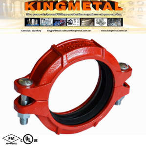 Fire Fitting 5" Ductile Iron Rigid Coupling